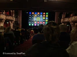 Shaftesbury Theatre Stalls V18 view from seat photo
