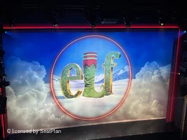 Aldwych Theatre Grand Circle B17 view from seat photo