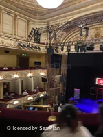 Lyric Theatre Grand Circle C9 view from seat photo