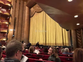 Metropolitan Opera House Orchestra J32 view from seat photo