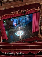 Apollo Theatre Balcony F21 view from seat photo