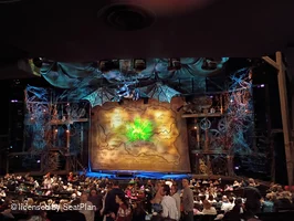 Gershwin Theatre Orchestra W10 view from seat photo