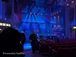 Broadhurst Theatre Orchestra M1 view from seat photo