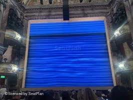 Novello Theatre Stalls N12 view from seat photo