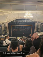Ambassador Theatre Rear Mezzanine J105 view from seat photo
