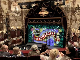 London Coliseum Upper Circle D17 view from seat photo