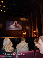 Charing Cross Theatre Stalls C8 view from seat photo