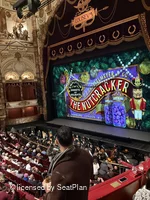 London Coliseum Dress Circle C1 view from seat photo