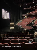 Vivian Beaumont Theater Orchestra H110 view from seat photo