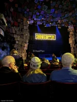 Cambridge Theatre Stalls N28 view from seat photo