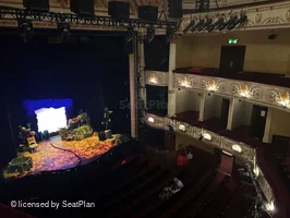 Lyric Theatre Grand Circle C25 view from seat photo