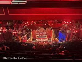 Piccadilly Theatre Grand Circle M19 view from seat photo