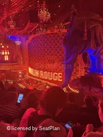 Al Hirschfeld Theatre Mezzanine D26 view from seat photo