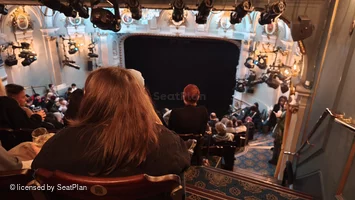 Ambassadors Theatre Stalls M1 view from seat photo