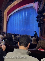 Todd Haimes Theatre Orchestra G16 view from seat photo