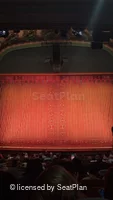 New Amsterdam Theatre Orchestra S108 view from seat photo
