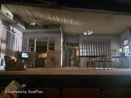Booth Theatre Orchestra B104 view from seat photo