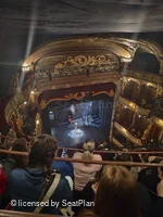 Apollo Theatre Balcony D24 view from seat photo