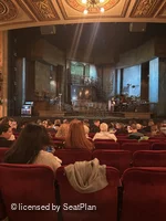 Walter Kerr Theatre Orchestra P109 view from seat photo