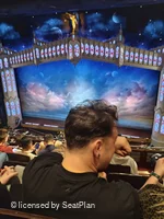 Prince of Wales Theatre Circle F14 view from seat photo