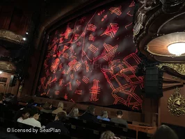 Lyceum Theatre Stalls G7 view from seat photo