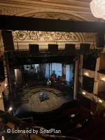 Lyric Theatre Balcony A23 view from seat photo