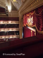 Royal Opera House Lower Slips A105 view from seat photo