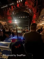 Palace Theatre Mezzanine J16 view from seat photo