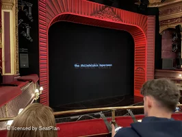 Phoenix Theatre Dress Circle B27 view from seat photo