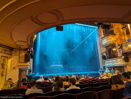 Gielgud Theatre Stalls N23 view from seat photo