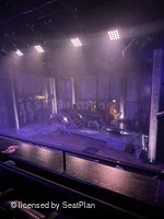 Minetta Lane Theatre Mezzanine BB6 view from seat photo