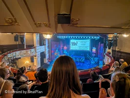 Garrick Theatre Dress Circle E6 view from seat photo