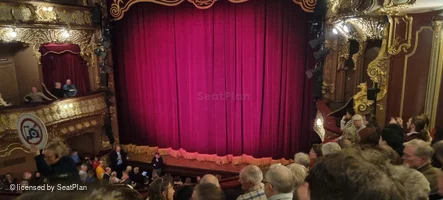 Apollo Theatre Dress Circle F10 view from seat photo