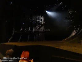 Barbican Theatre Stalls C10 view from seat photo