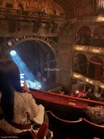 Palace Theatre Grand Circle C37 view from seat photo