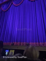 Lyceum Theatre Orchestra C102 view from seat photo