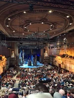 Alexandra Palace Theatre Circle G17 view from seat photo