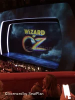 London Palladium Royal Circle C6 view from seat photo