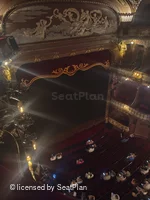 Apollo Theatre Balcony A27 view from seat photo