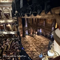 Victoria Palace Theatre Grand Circle Box B2 view from seat photo