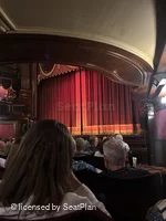 St Martin's Theatre Stalls J22 view from seat photo