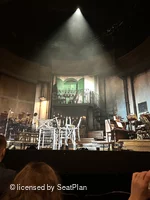 Lyric Theatre Stalls D7 view from seat photo