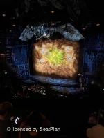 Apollo Victoria Theatre Dress Circle C10 view from seat photo