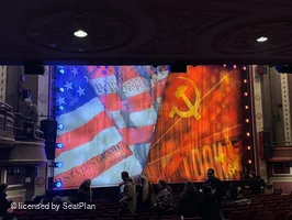 Imperial Theatre Orchestra Q19 view from seat photo