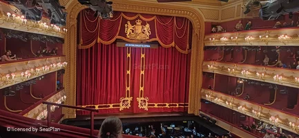 Royal Opera House Balcony C33 view from seat photo