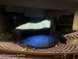 National Theatre - Olivier Circle E60 view from seat photo