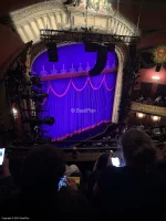 Lyceum Theatre Balcony C23 view from seat photo