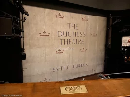 Duchess Theatre Dress Circle A1 view from seat photo