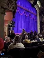 Lyceum Theatre Orchestra K17 view from seat photo