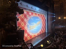 Nederlander Theatre Mezzanine Box F2 view from seat photo